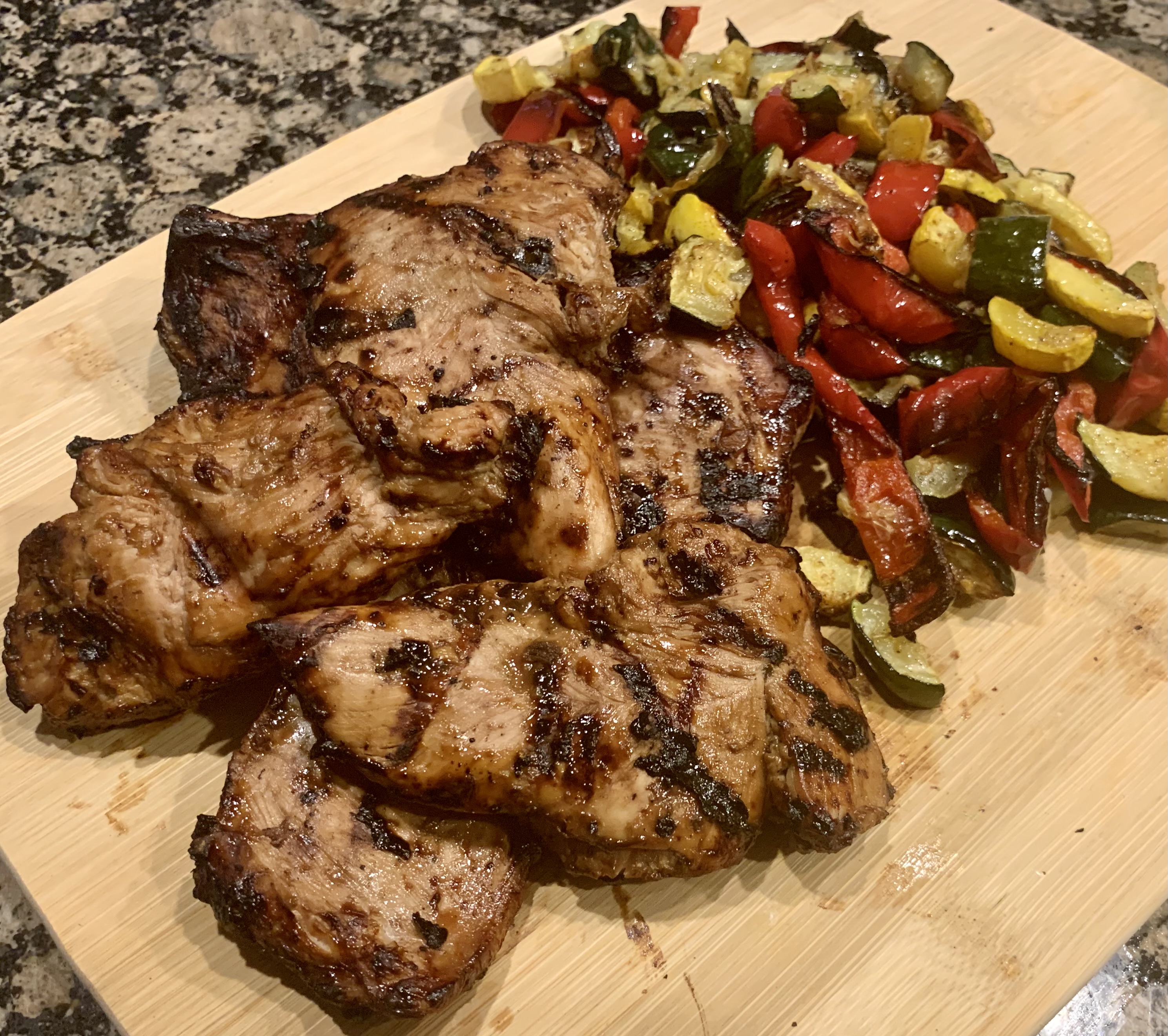 grilled teriyaki turkey