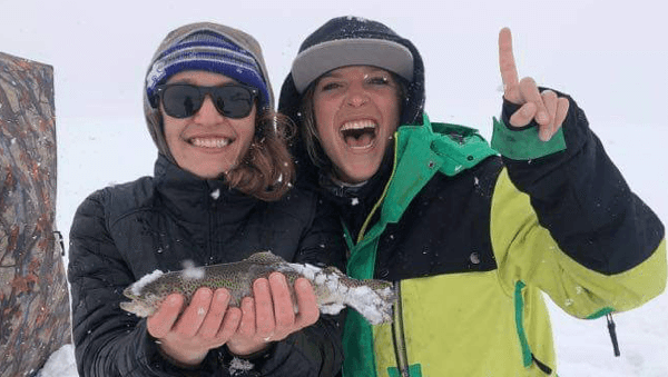 finding friends outdoors