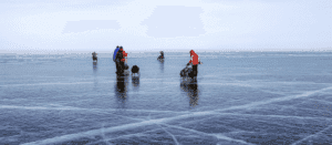 ice fishing