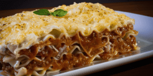wild game lasagna