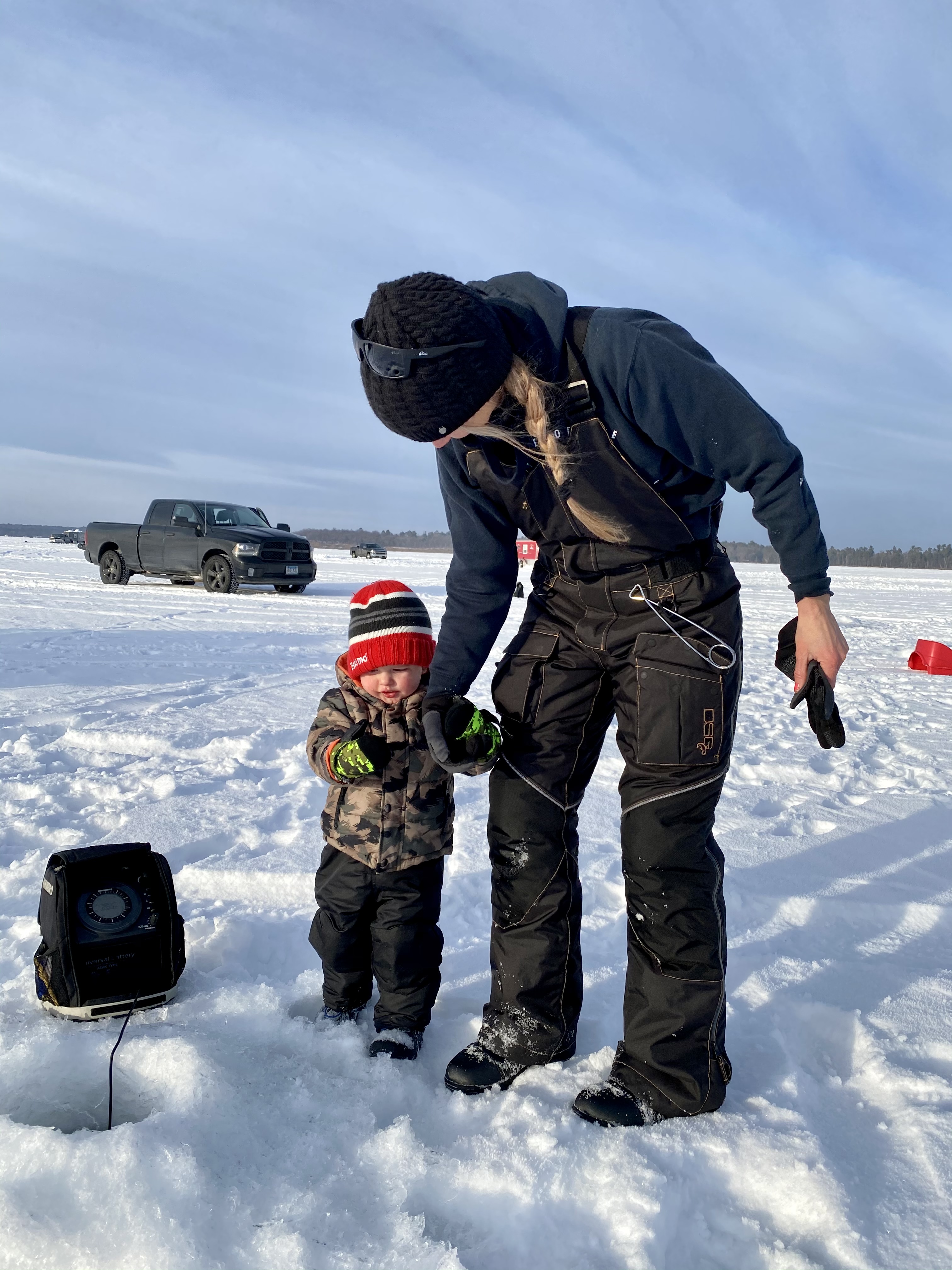 Kids Ice Fishing Gear