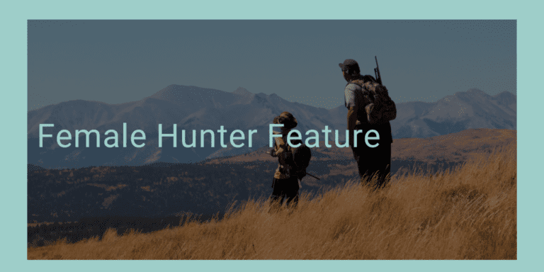 female hunter