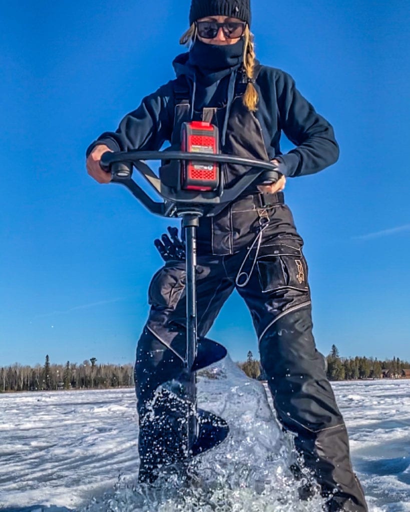 Équipement de pêche sur glace
