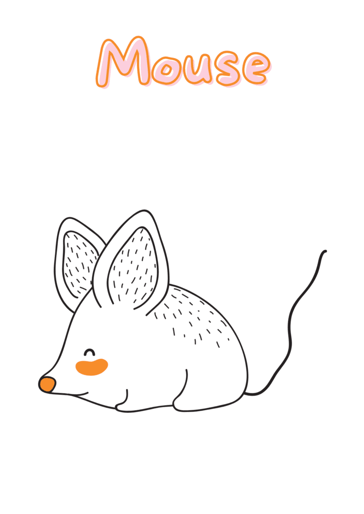 Cute Baby Animals Coloring Pages: Printable