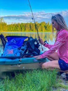 miss pursuit kayak fishing