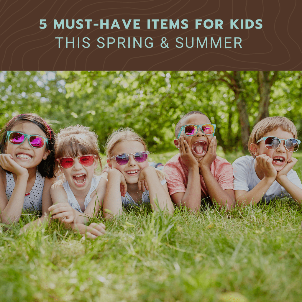5 articles indispensables pour les enfants ce printemps et cet été