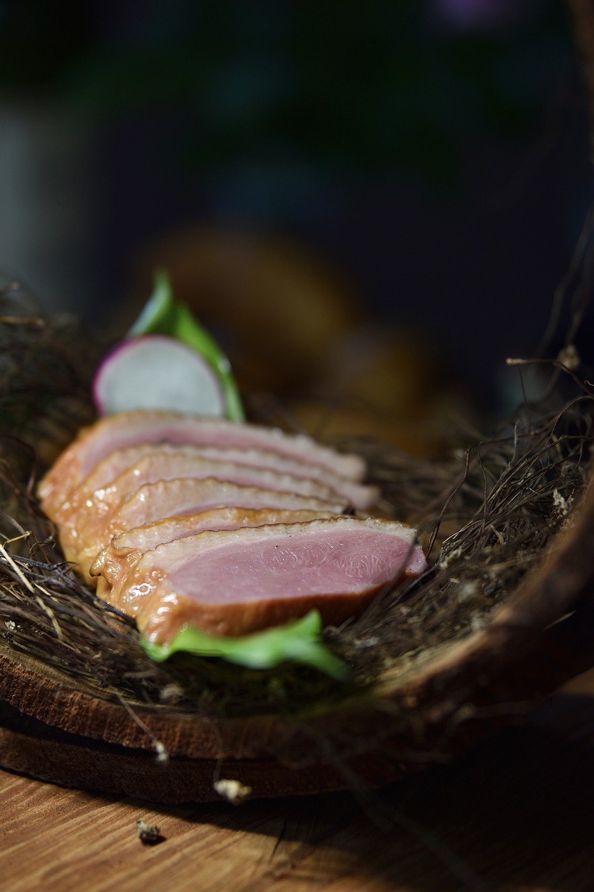 Smoked Duck with a Brown-Sugar-and-Soy Glaze