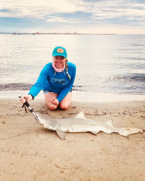 Surf Fishing the Sunset Bite and Caught This! 