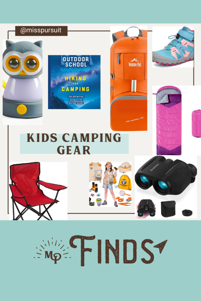 kids camping gear