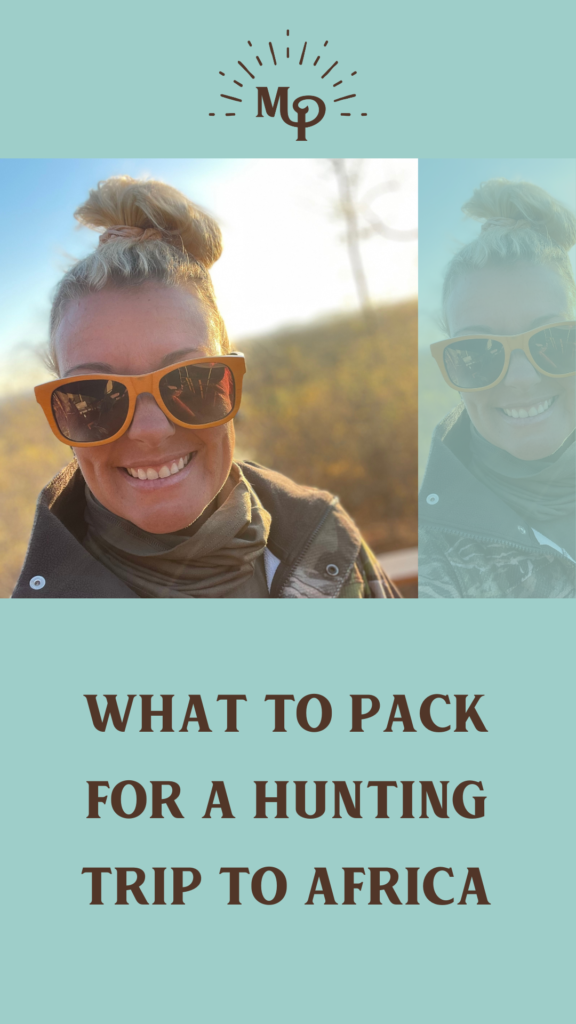 What to Pack for a Hunting Trip to Africa