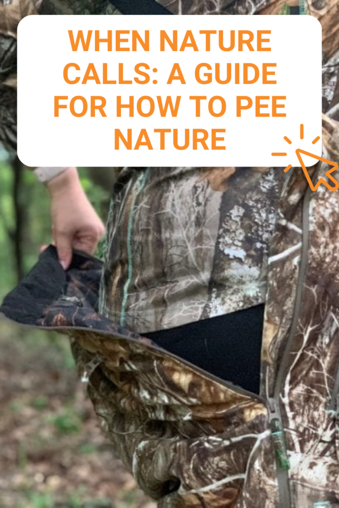 When Nature Calls: A Guide for How to Pee Nature