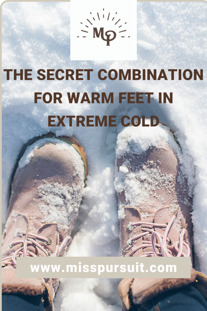The Secret Combination for Warm Feet in Extreme Cold