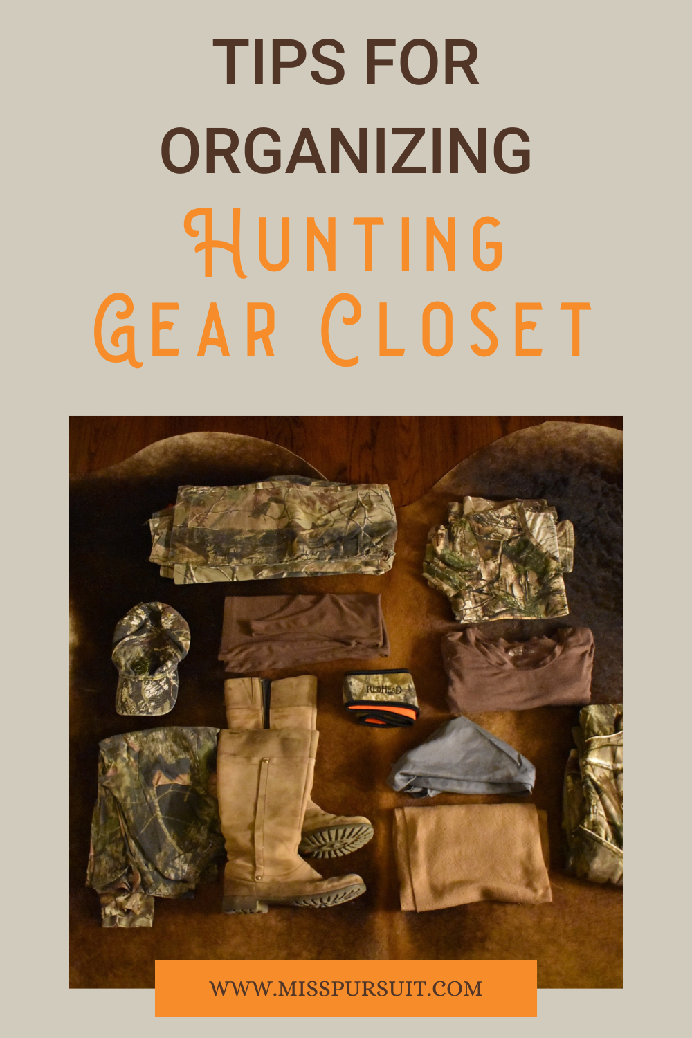 Hunting Gear Closet: Tips for Organizing Your Hunting Essentials