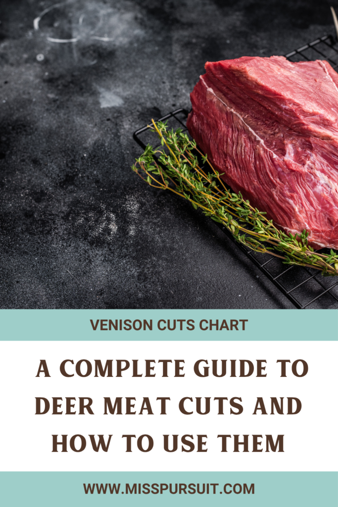 Venison Cuts Chart