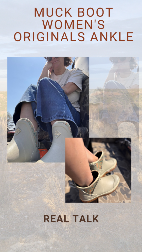 Muck Boot Women's Originals Ankle Boot: Real Talk