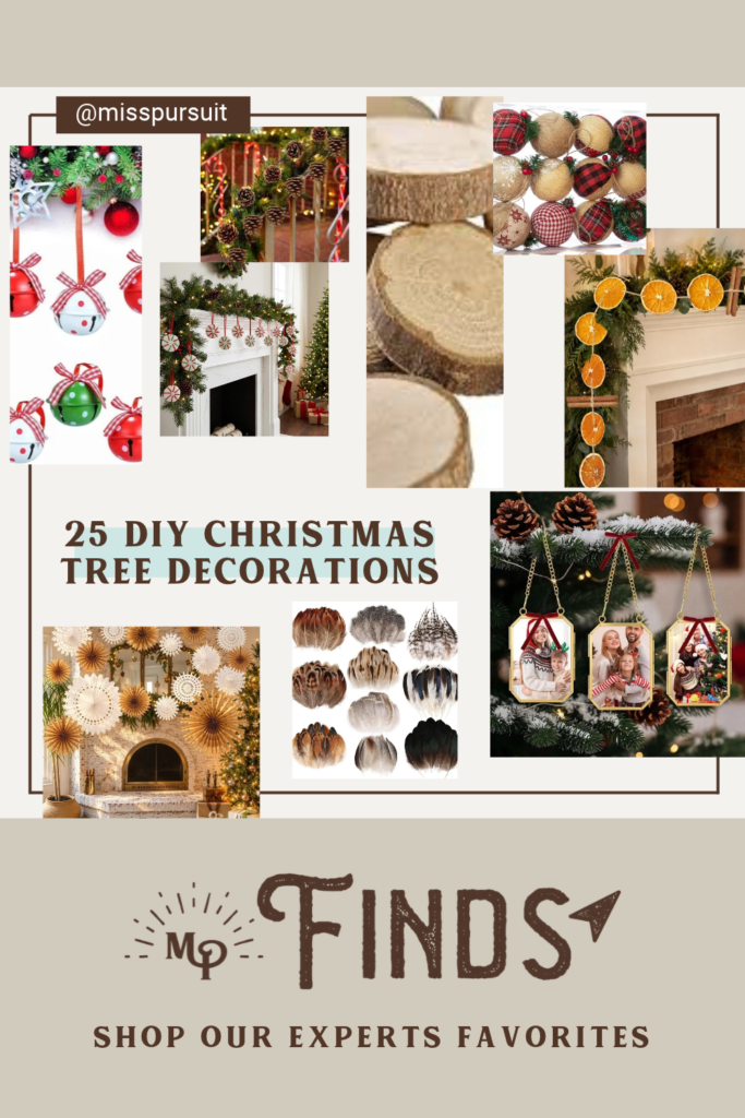 25 DIY Christmas Tree Decorations